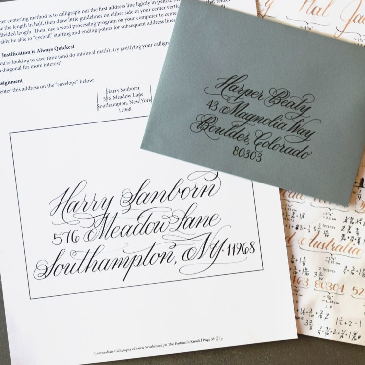 Guidelines and calligraphy centering are important intermediate concepts that we'll focus on in Lesson 7.